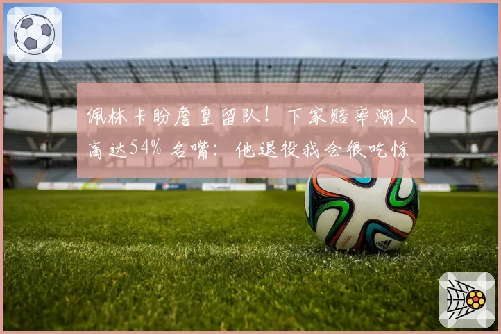 佩林卡盼詹皇留队！下家赔率湖人高达54% 名嘴：他退役我会很吃惊